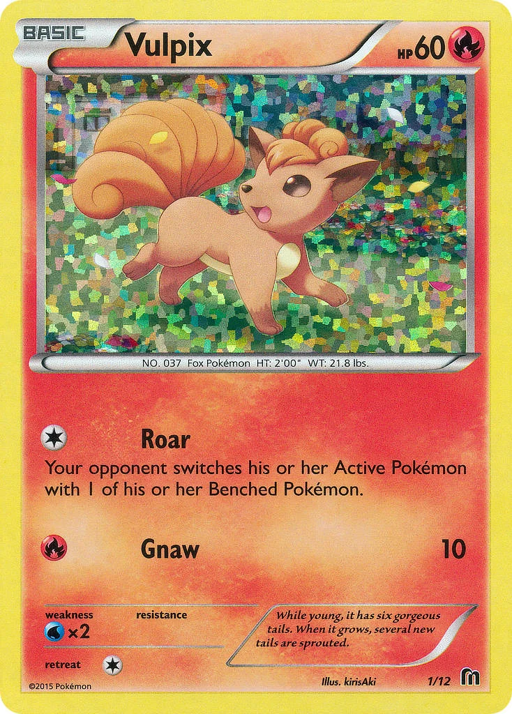 Vulpix · McDonald's Collection 2016