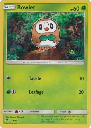 Rowlet · McDonald's Collection 2017