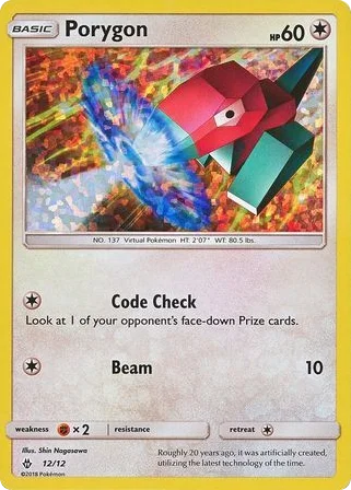 Porygon · McDonald's Collection 2018