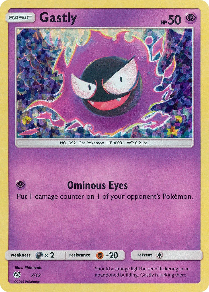 Gastly · McDonald's Collection 2019