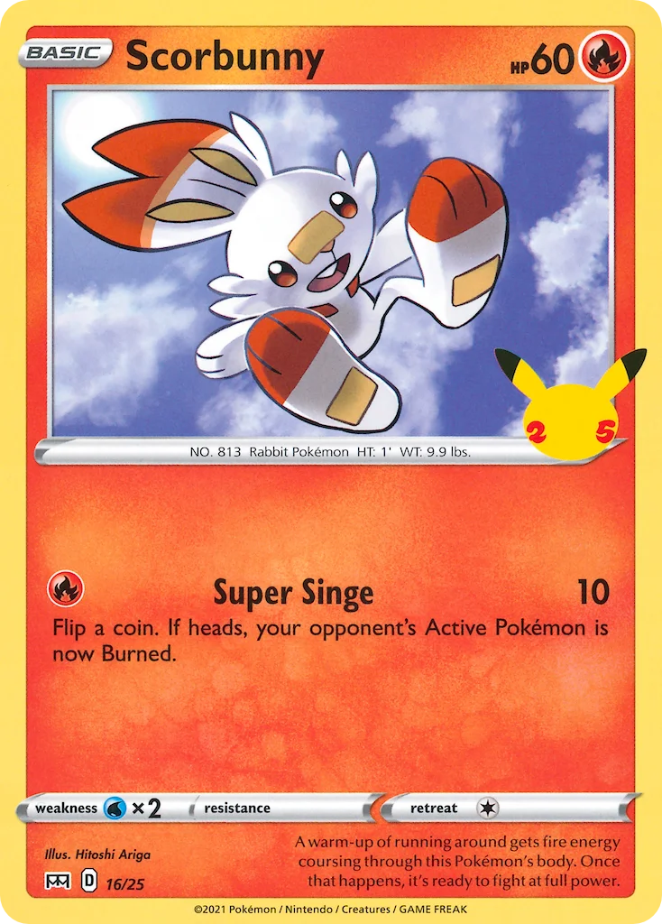 Scorbunny · McDonald's Collection 2021