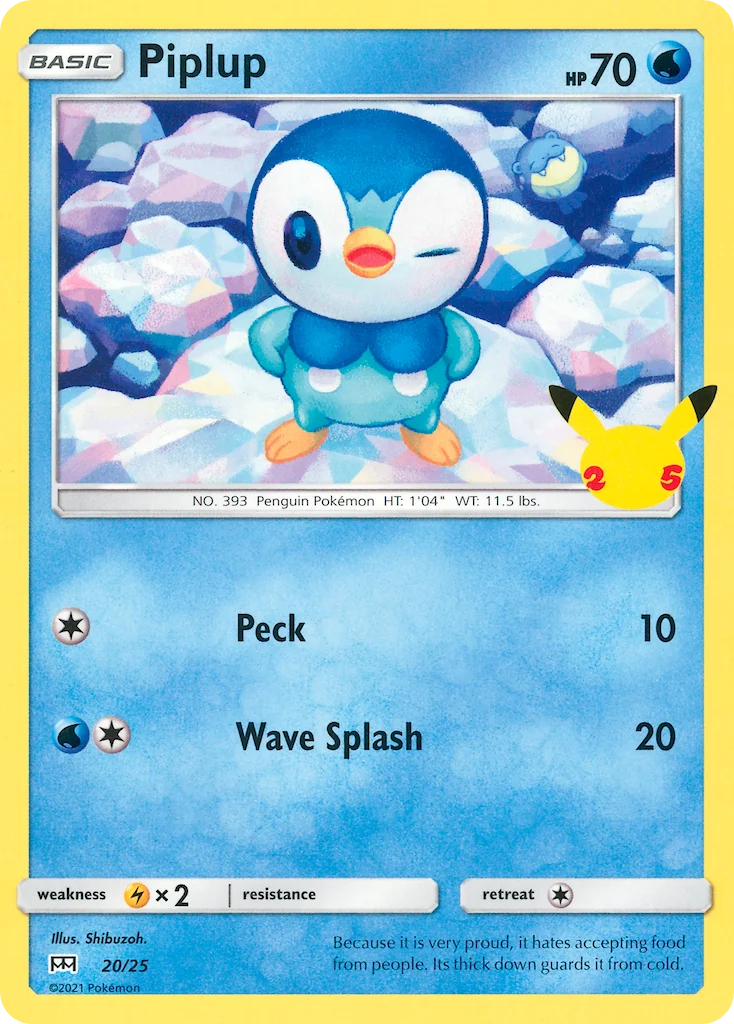 Piplup · McDonald's Collection 2021