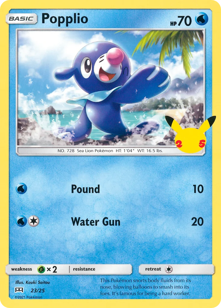 Popplio · McDonald's Collection 2021