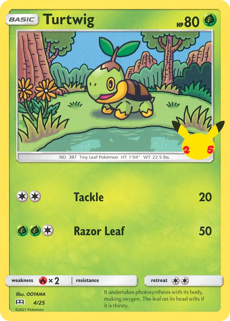 Turtwig · McDonald's Collection 2021