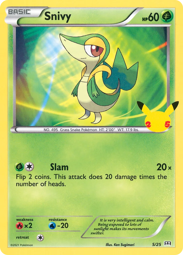 Snivy · McDonald's Collection 2021