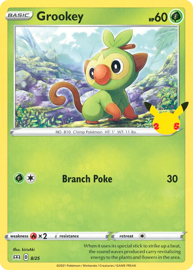 Grookey · McDonald's Collection 2021