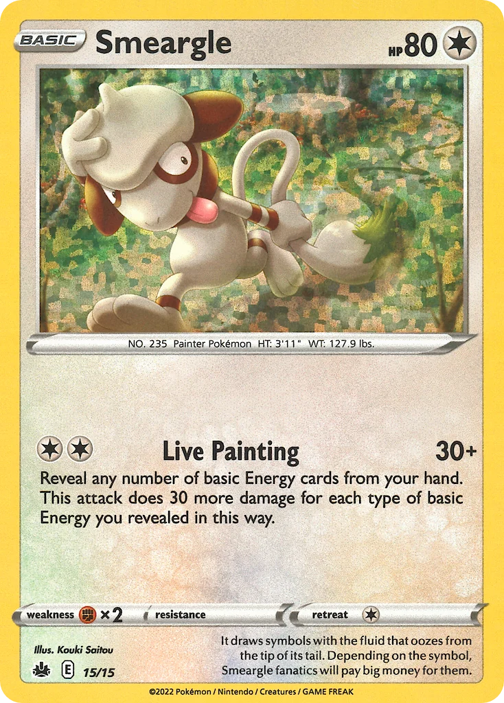 Smeargle · McDonald's Collection 2022