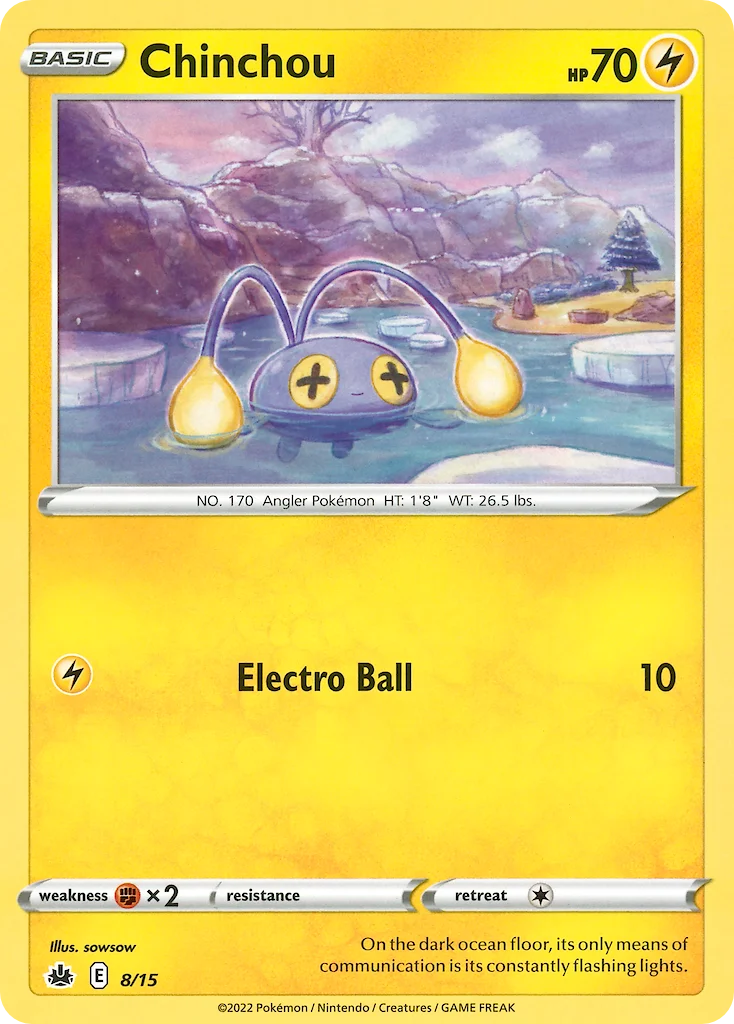 Chinchou · McDonald's Collection 2022