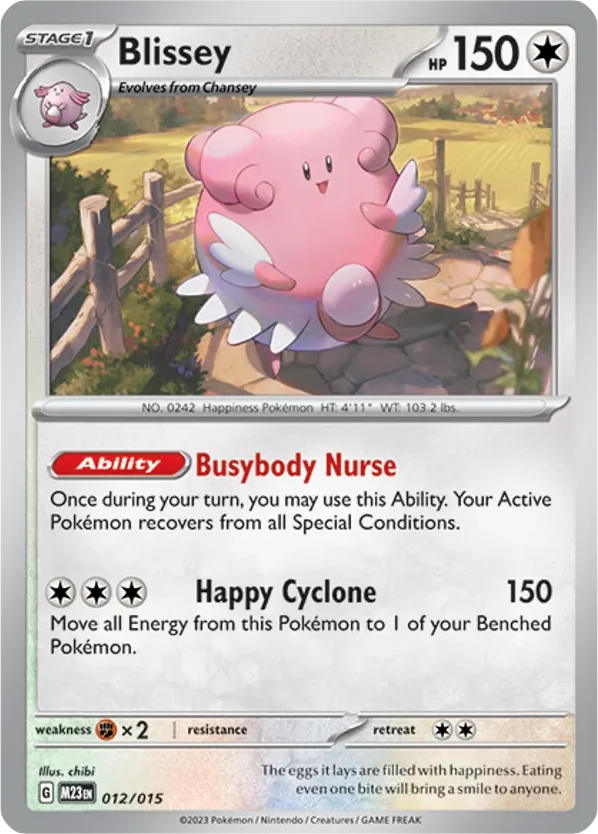 Blissey · McDonald's Collection 2023