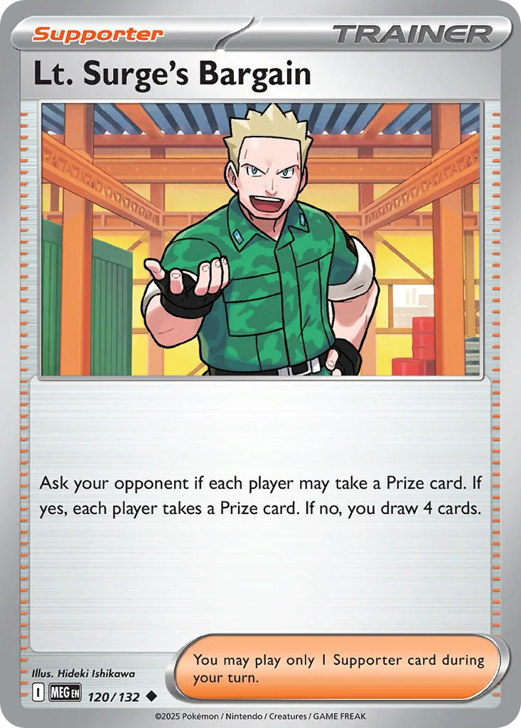 Lt. Surge's Bargain · Mega Evolution
