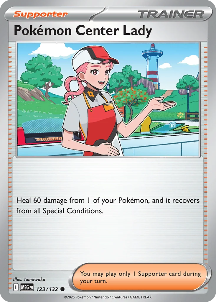 Pokémon Center Lady · Mega Evolution