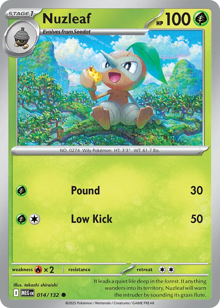 Nuzleaf · Mega Evolution