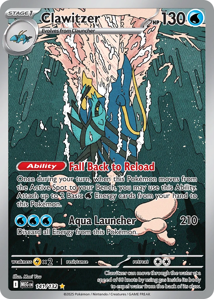 Clawitzer · Mega Evolution