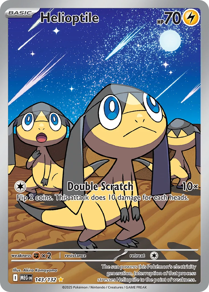 Helioptile · Mega Evolution