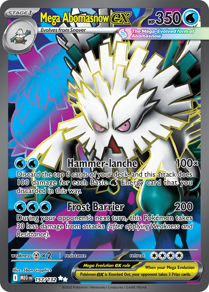 Mega Abomasnow ex · Mega Evolution