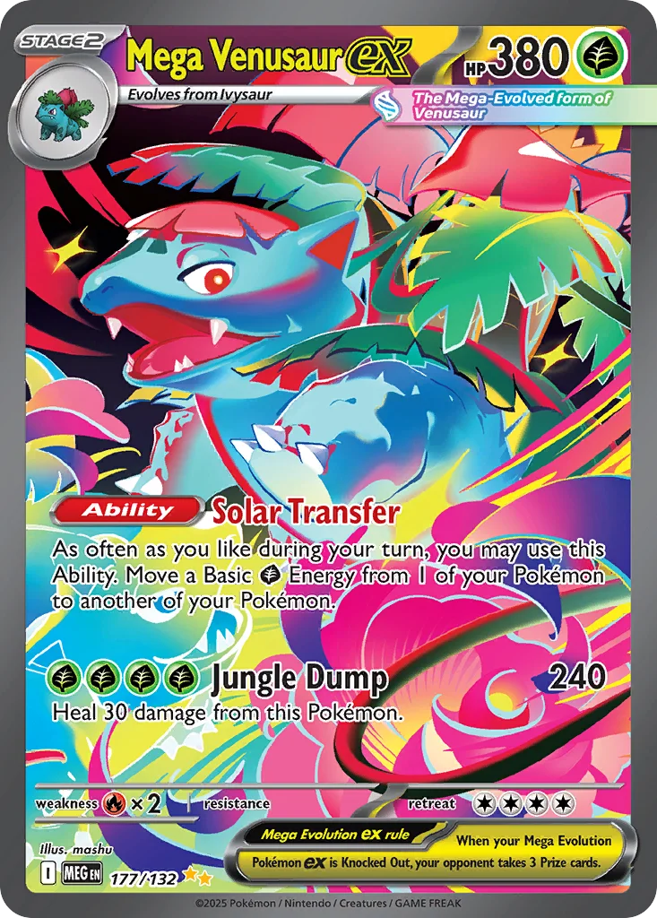 Mega Venusaur ex · Mega Evolution