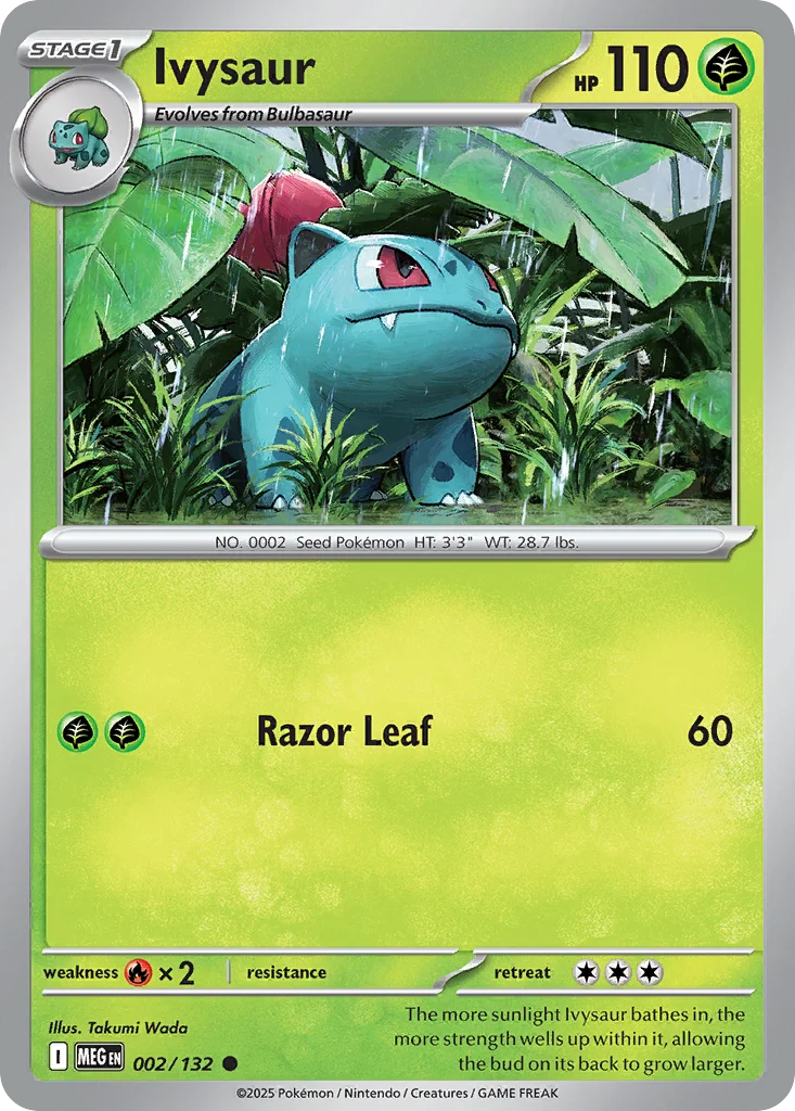 Ivysaur · Mega Evolution
