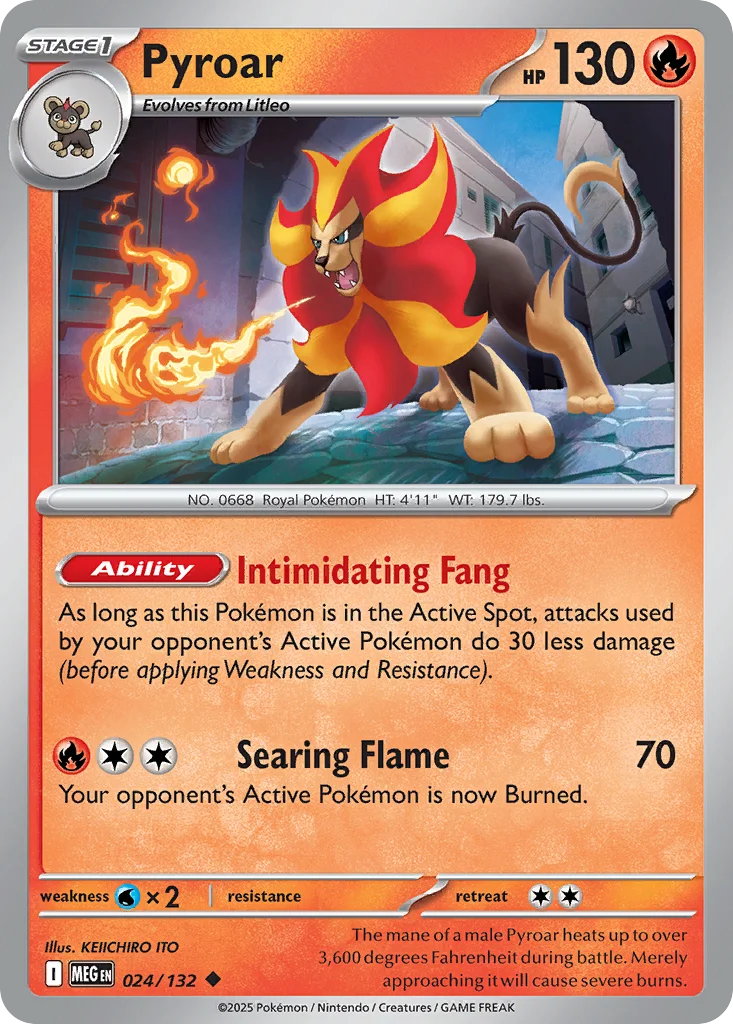 Pyroar · Mega Evolution