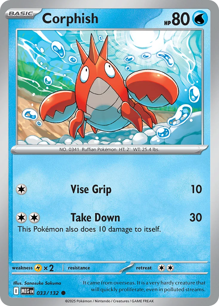 Corphish · Mega Evolution