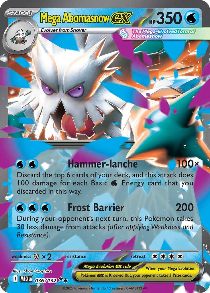 Mega Abomasnow ex · Mega Evolution