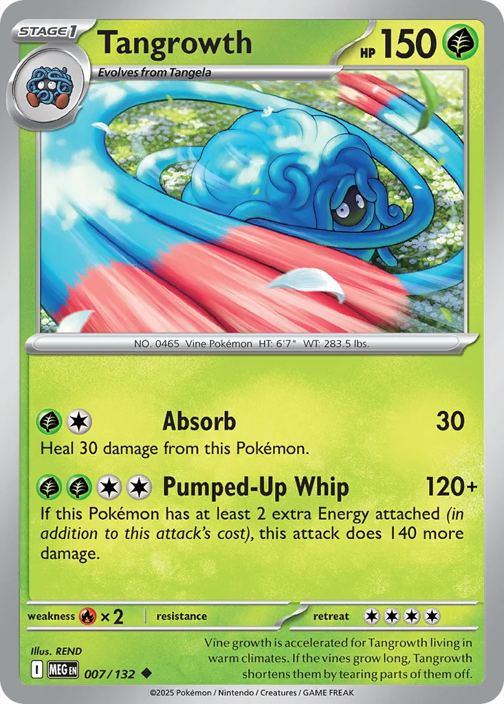 Tangrowth · Mega Evolution