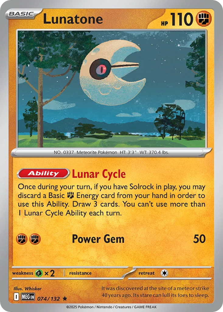 Lunatone · Mega Evolution