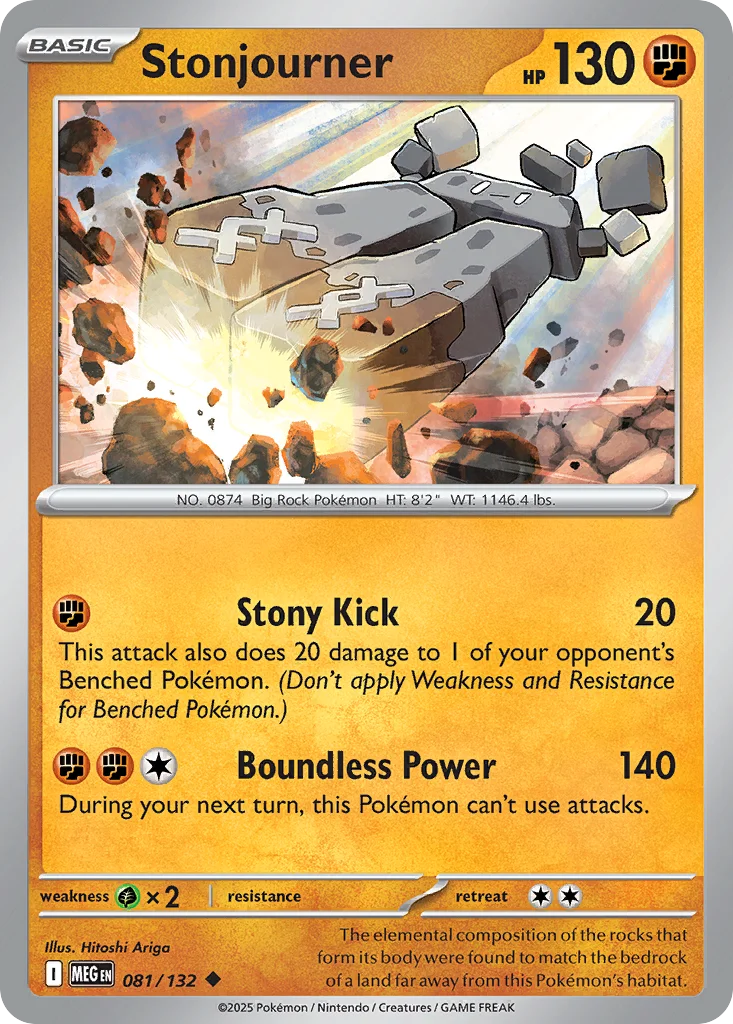 Stonjourner · Mega Evolution