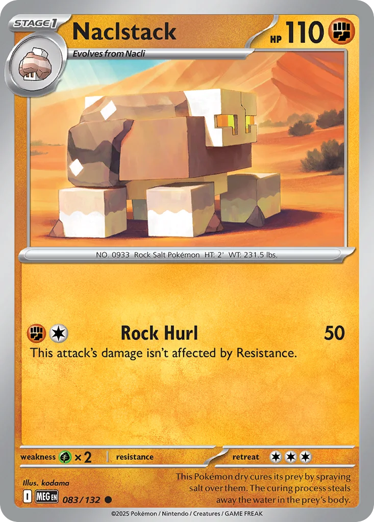 Naclstack · Mega Evolution