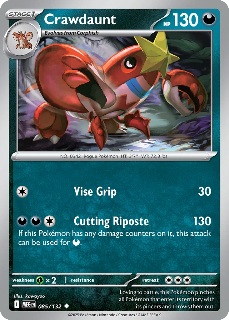 Crawdaunt · Mega Evolution