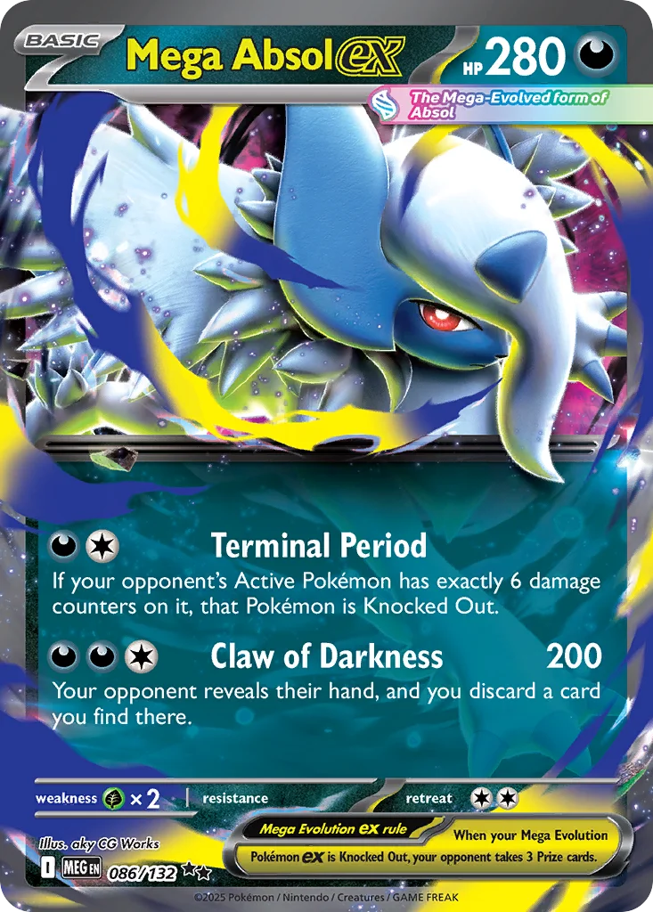 Mega Absol ex · Mega Evolution
