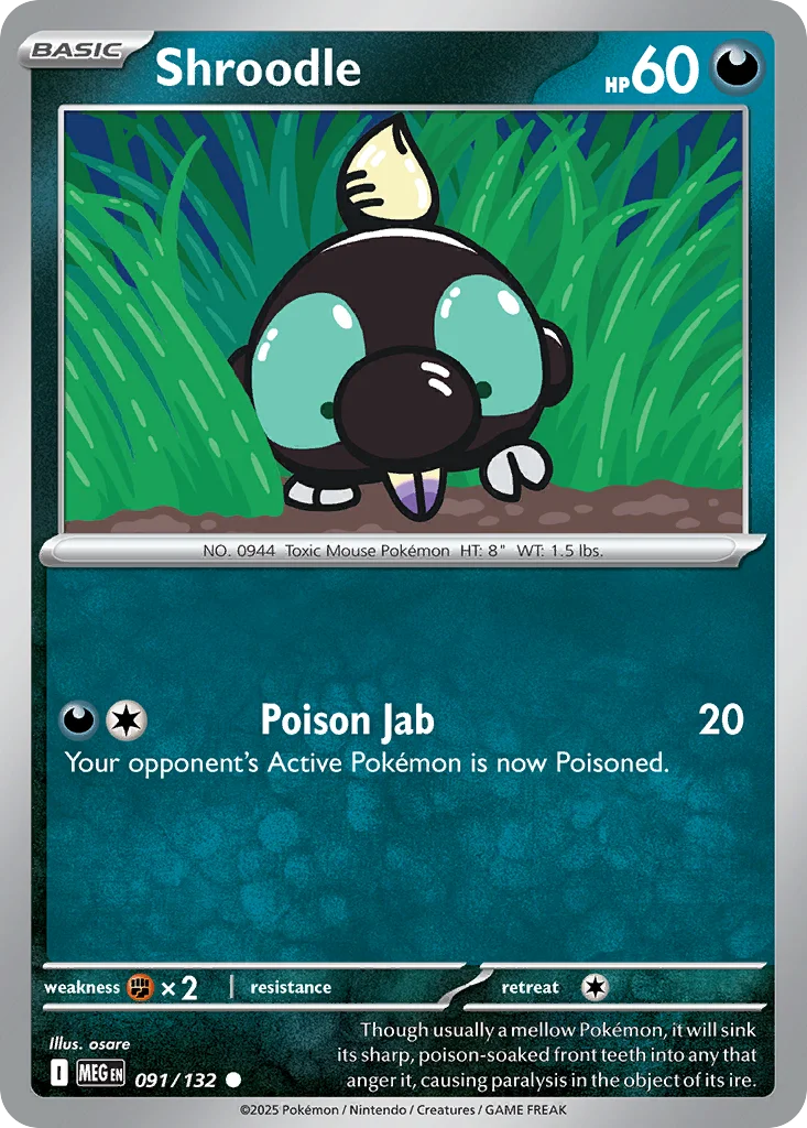 Shroodle · Mega Evolution