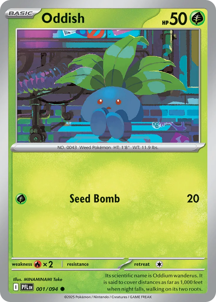 Oddish · Phantasmal Flames