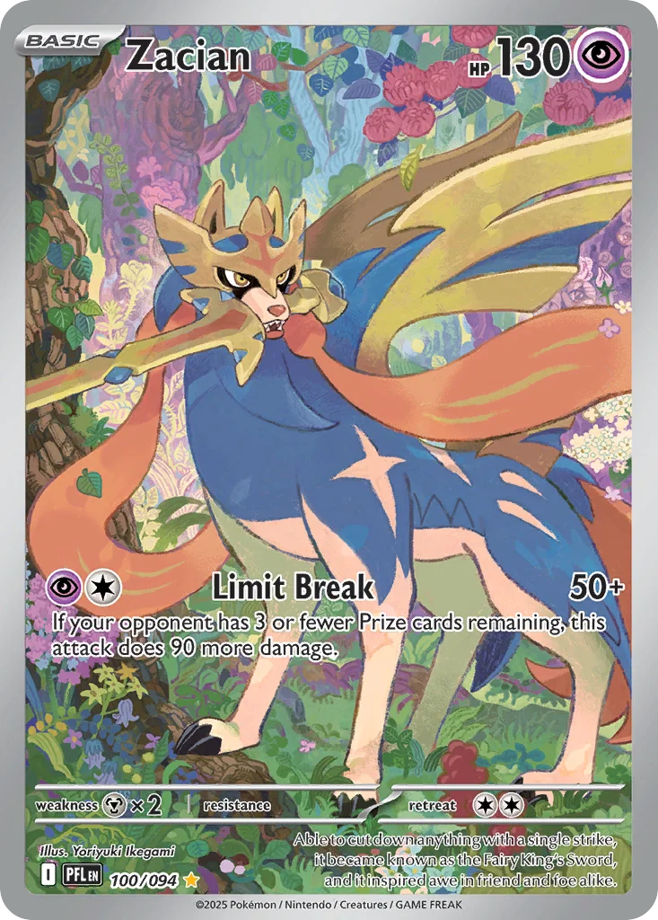 Zacian · Phantasmal Flames