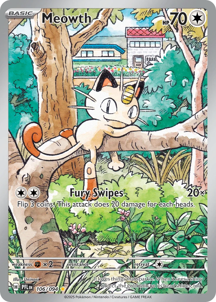 Meowth · Phantasmal Flames