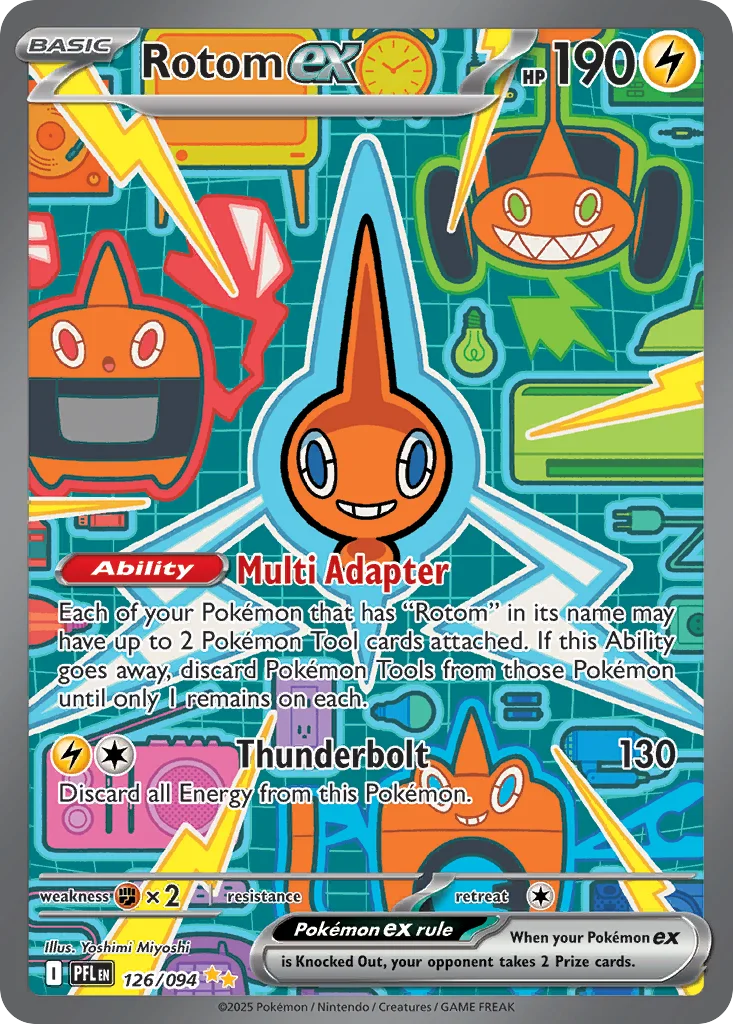 Rotom ex · Phantasmal Flames