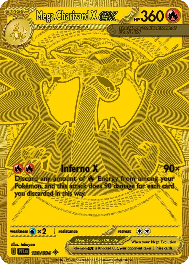 Mega Charizard X ex · Phantasmal Flames