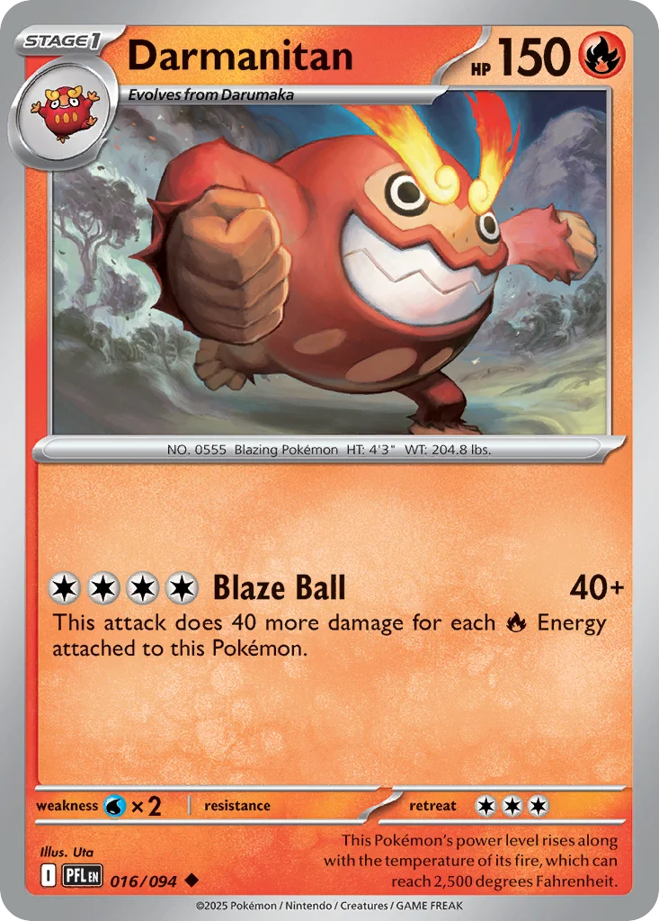 Darmanitan · Phantasmal Flames