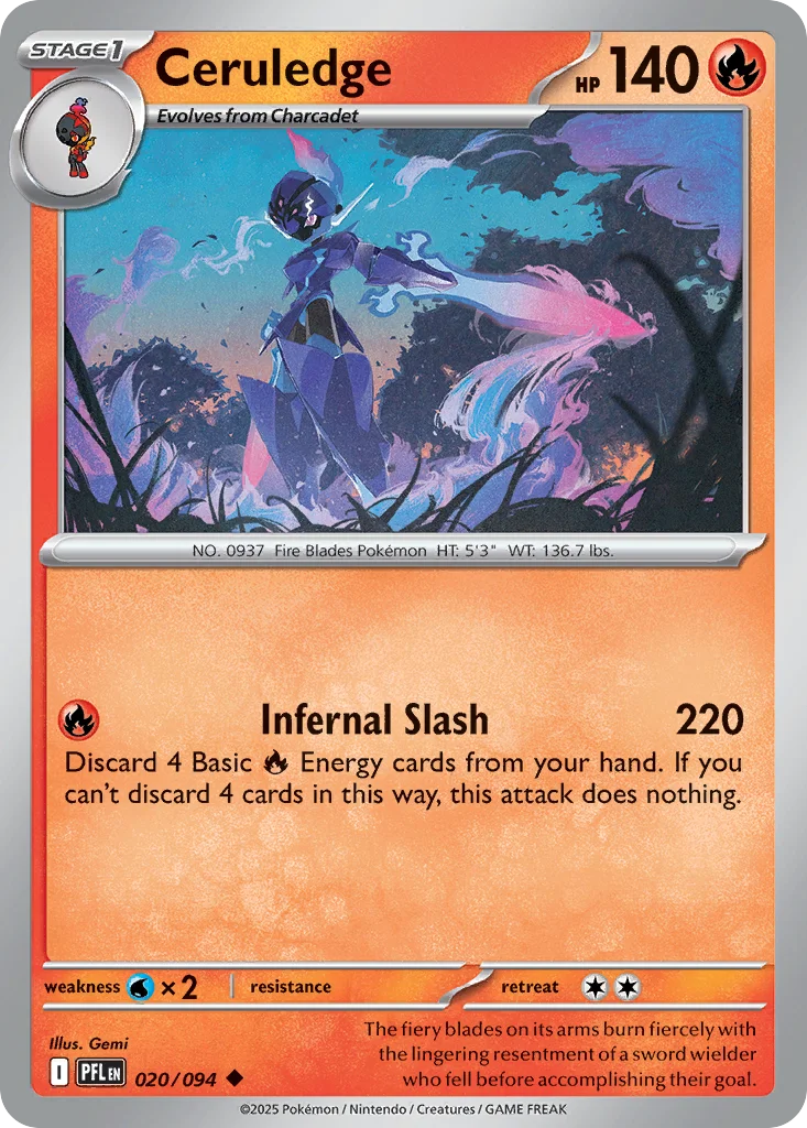 Ceruledge · Phantasmal Flames