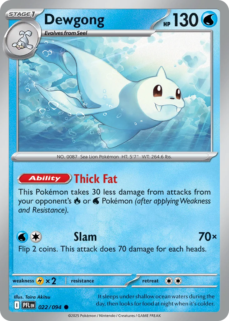 Dewgong · Phantasmal Flames