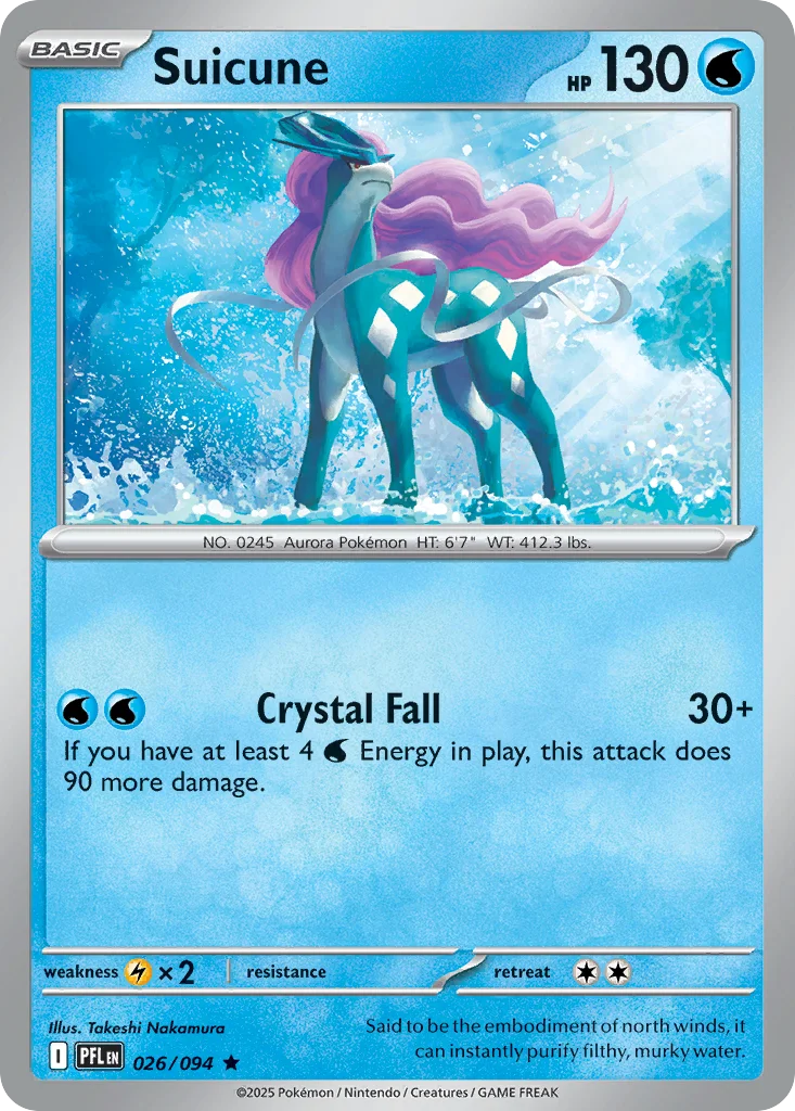 Suicune · Phantasmal Flames