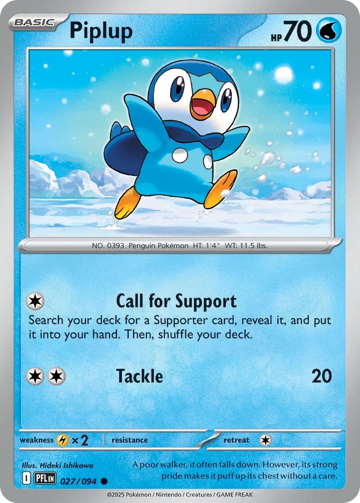 Piplup · Phantasmal Flames