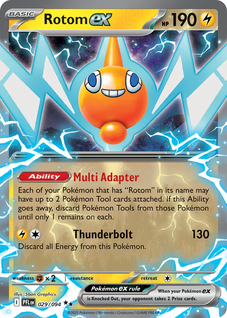 Rotom ex · Phantasmal Flames