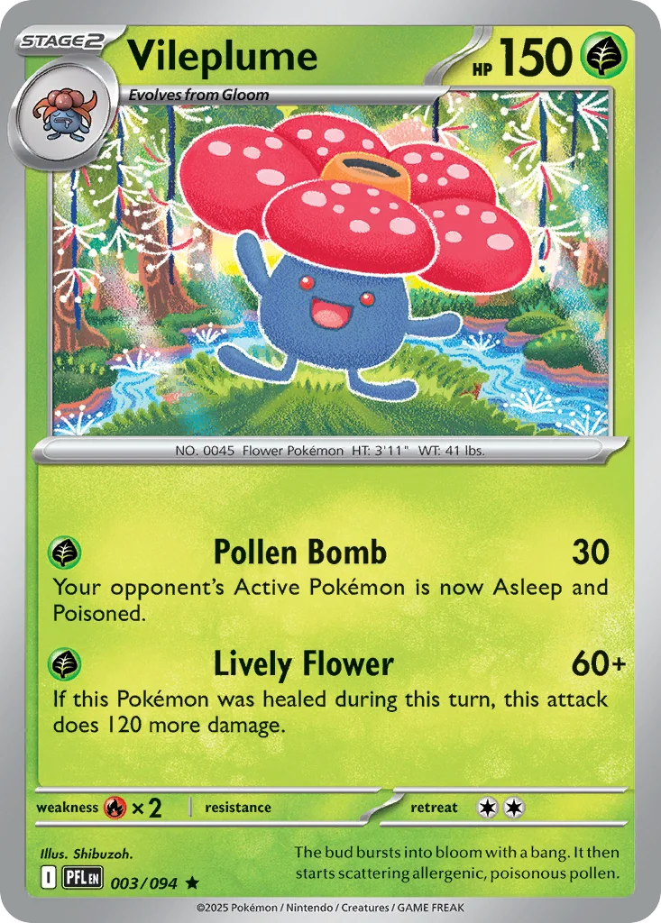 Vileplume · Phantasmal Flames