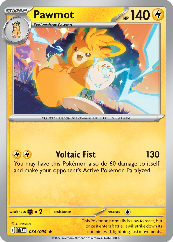Pawmot · Phantasmal Flames