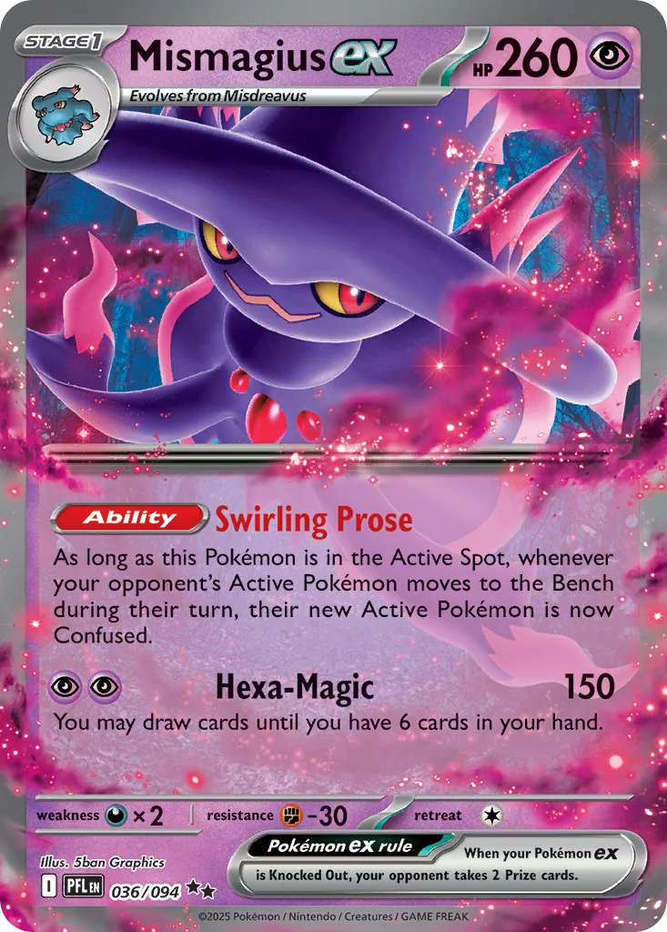 Mismagius ex · Phantasmal Flames