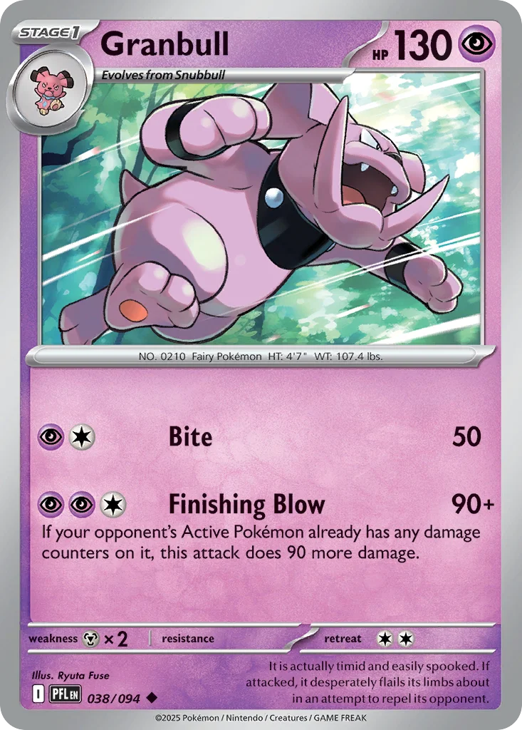 Granbull · Phantasmal Flames