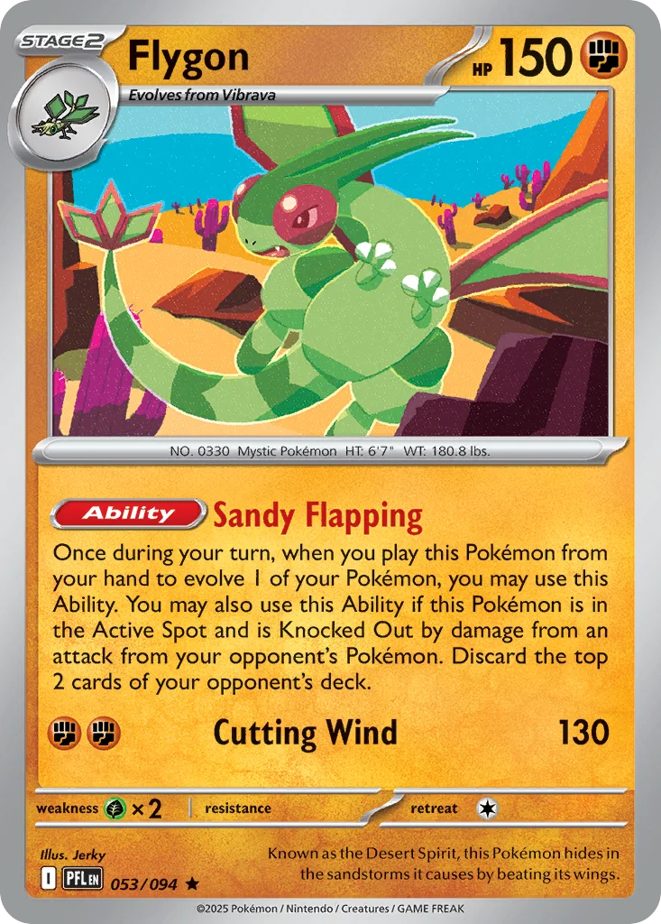 Flygon · Phantasmal Flames