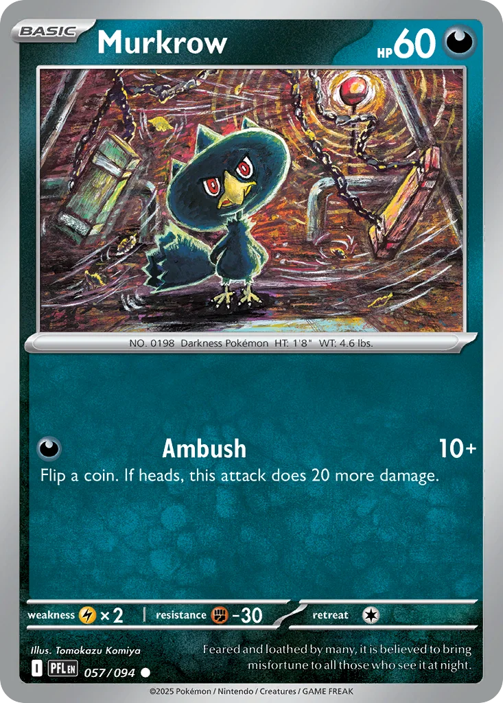 Murkrow · Phantasmal Flames