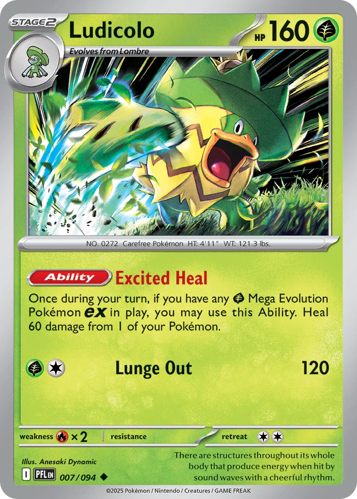 Ludicolo · Phantasmal Flames