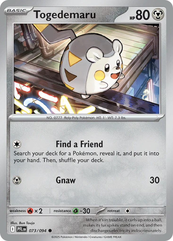 Togedemaru · Phantasmal Flames